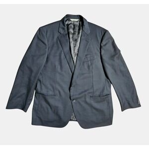 Samuelsohn Super 100's Wool Double-Vented Sport Coat Suit Blazer Jacket 46